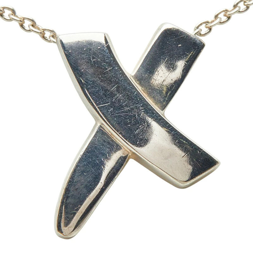 Tiffany Co Graffiti Necklace Silver TIFFANYCo Silver